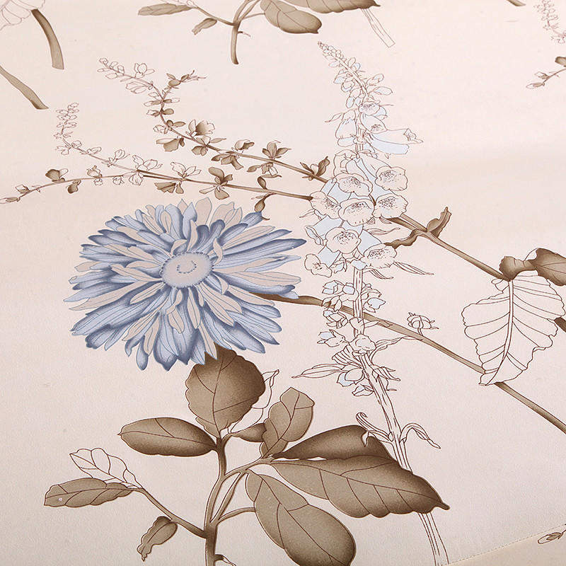 Наматрасник с набивным рисунком, четыре угла с простыней на резинке (Без наволочки)