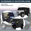 For Jeep Wrangler TJ Waterproof Anti-Ultraviolet Sunshade Dust Cover Half Heat ulation Car Cover