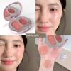 Zhao Lusi's Same Style Genuine Blush, Matte and Delicate, Natural and Youthful, High-Gloss, Dewy Finish, Long-Lasting and Not Easy to Smudge