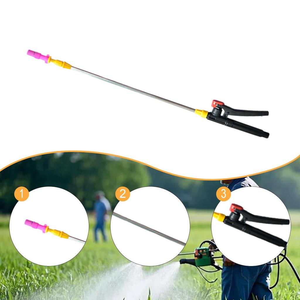 Выдвижная штанга-распылитель Садовый аксессуар 70см-130см Удлинение для использования на открытом воздухе