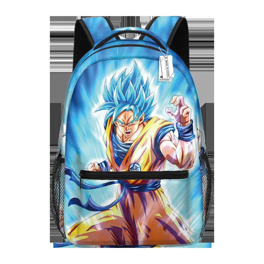 Dragon Ball Dragon Ball Школьный рюкзак для учеников Начальной и средней школы Школьная сумка Детский рюкзак Мультяшный анимационный рюкзак