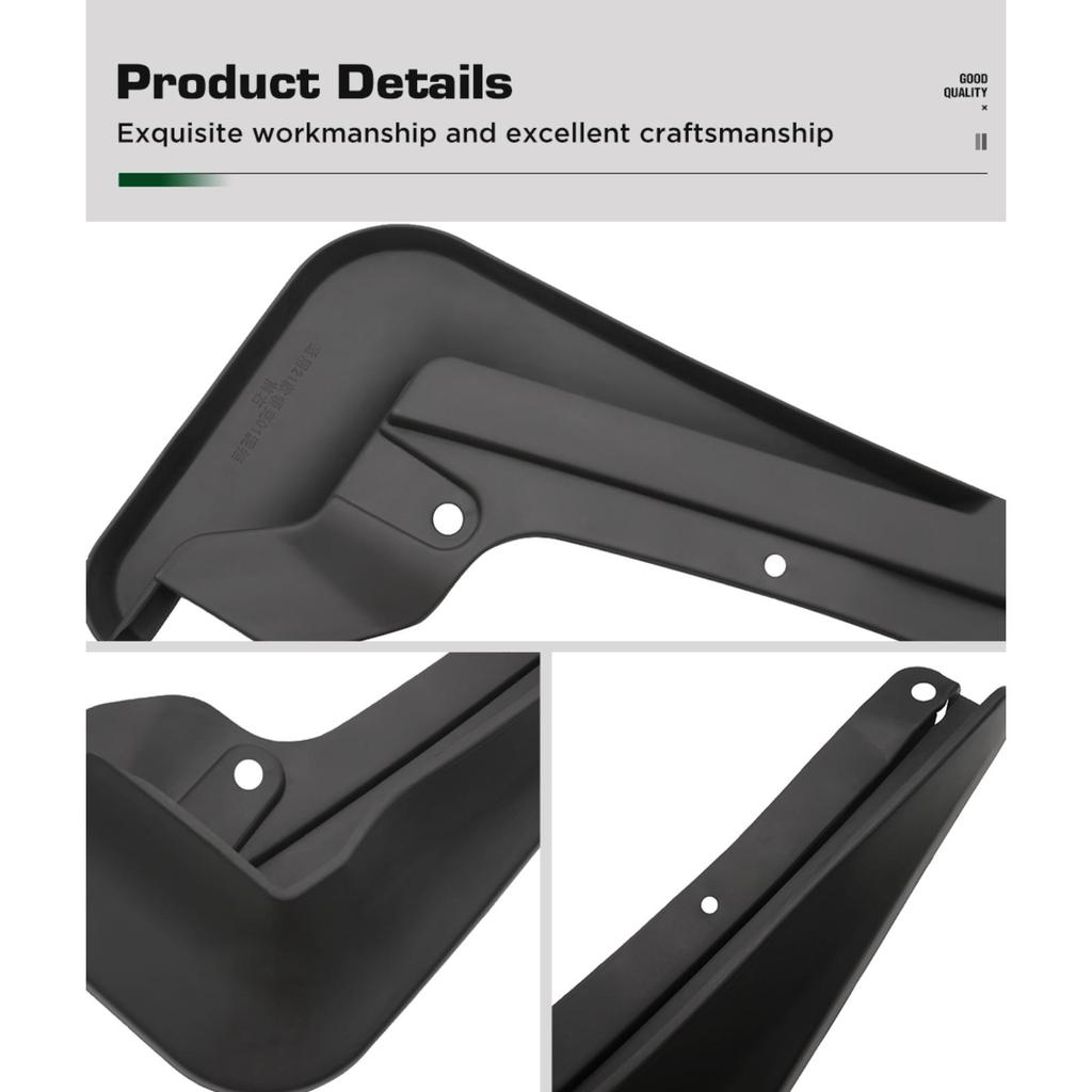 4PCS Car Mud Flaps Splash Guards Mudguards Car Mud Flaps Compatible with LYNK&CO 01 2021 2022 2023 2024