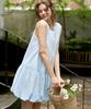 Slow Lolly Pumpkin Puff Stripe Dress