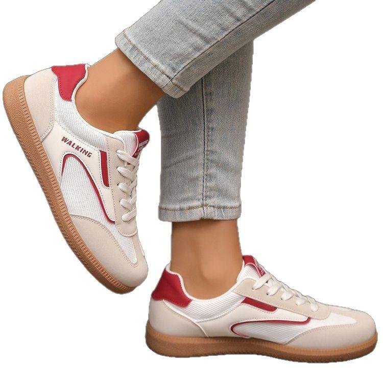 Большие размеры Dexun Shoes Женская мода Спорт Досуг Удобные Универсальные Удобные Кроссовки