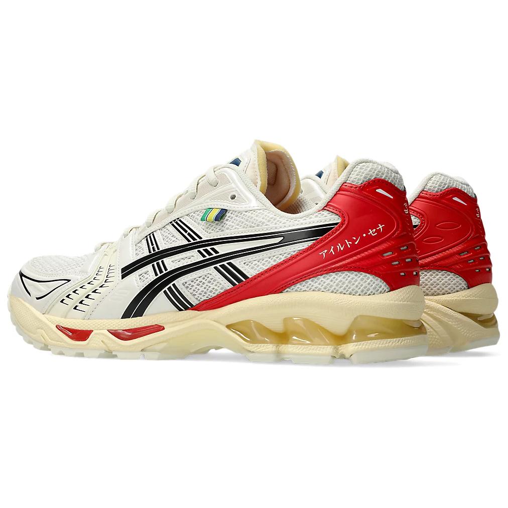 Институт Айртона Сенны x ASICS Gel Kayano 14 McLaren Унисекс Кроссовки Кремовый Березовый Огненно-красный 1203A766-200