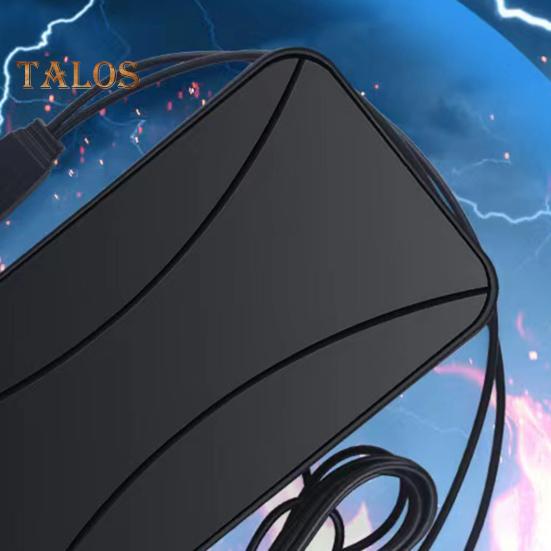 Комнатная цифровая телевизионная антенна усилитель сигнала радиус действия 50-80 миль поддержка 1080p универсальная простая установка огнестойкая конструкция телевизионная антенна