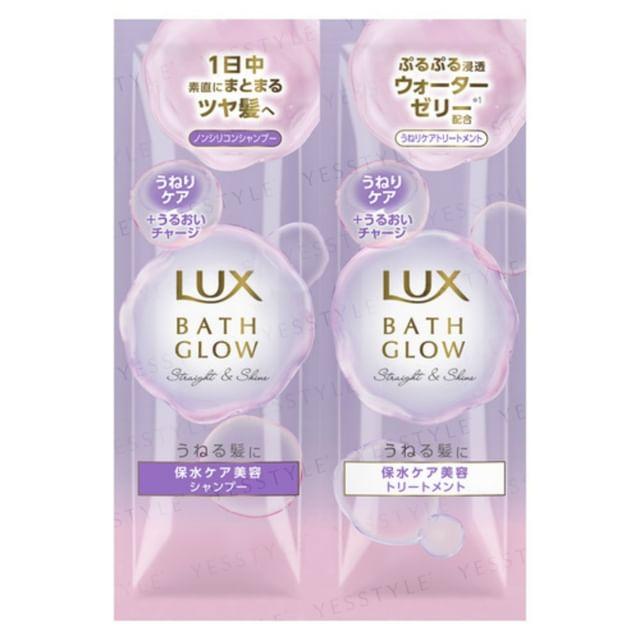 Lux Japan - Набор миниатюр шампуня и кондиционера для выпрямления и блеска волос 'Bath Glow'