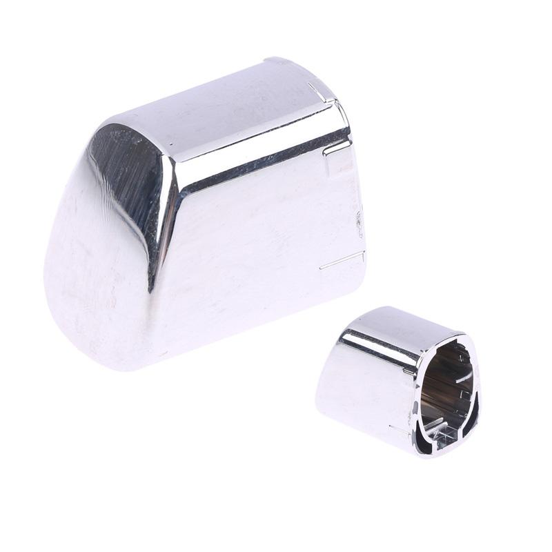 Hand Brake Button Trim Cover Chrome Handbrake Lever Parking Button Cap Silver Car Interior For 6Rd711333A Accessories