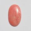 Натуральный розовый родохрозит драгоценный камень, редкий родохрозит кабошон, овальная форма 26 карат, размер 30x18x5 мм