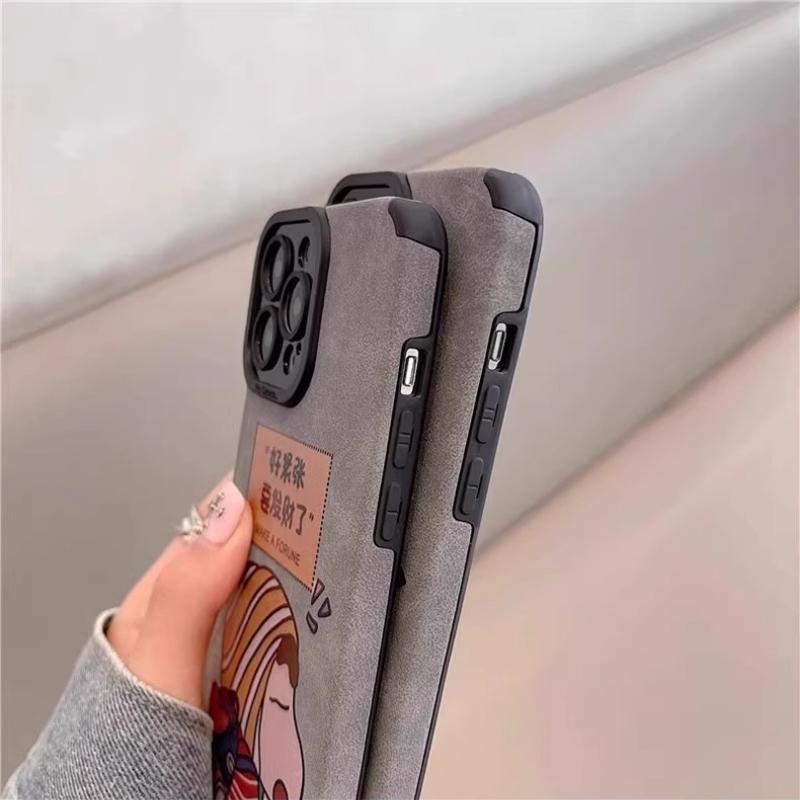 Чехол для телефона Huawei Pura 70 в стиле мультфильмов и аниме, замшевый чехол для P60, защитный чехол для P50, защитный чехол для Nova 12 Pro