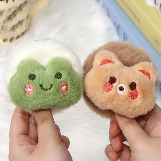 Плюшевое животное, зеркало для макияжа, портативное дорожное двустороннее зеркало для макияжа, высокая четкость