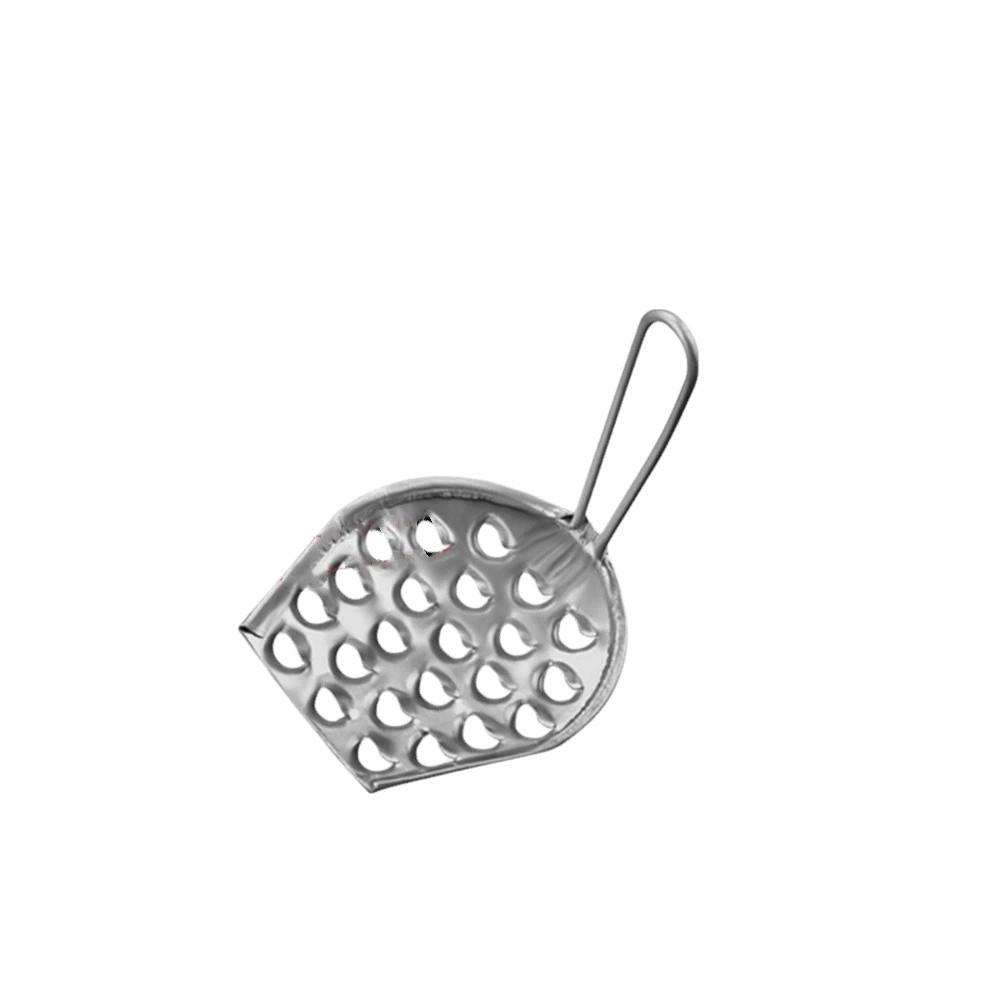 Stainless Steel Bean Jelly Scraper Wear Resistant Manual Jelly Scraping Tool Multifunctional Cold Noodle Scraper Outdoor Cooking