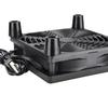 USB-вентилятор для охлаждения роутера, подходит для AC88U R7000, вентилятор для охлаждения ТВ-приставки с двусторонними пластиковыми новыми ножками, 12 см
