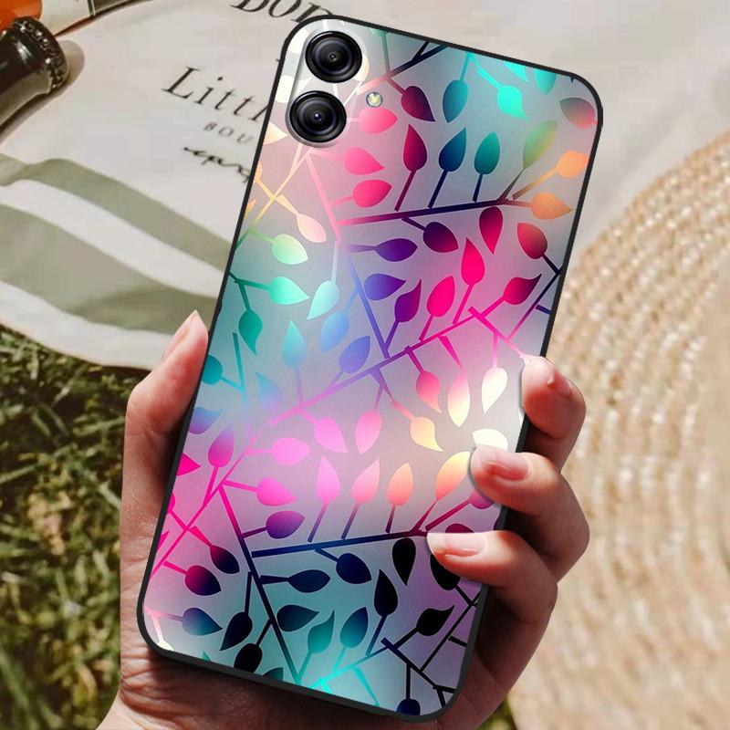 Силиконовый чехол для Samsung Galaxy A06 с милым узором, мягкая TPU накладка для телефона для Samsung Galaxy A06 A 06 SM-A065F, задняя крышка, бампер