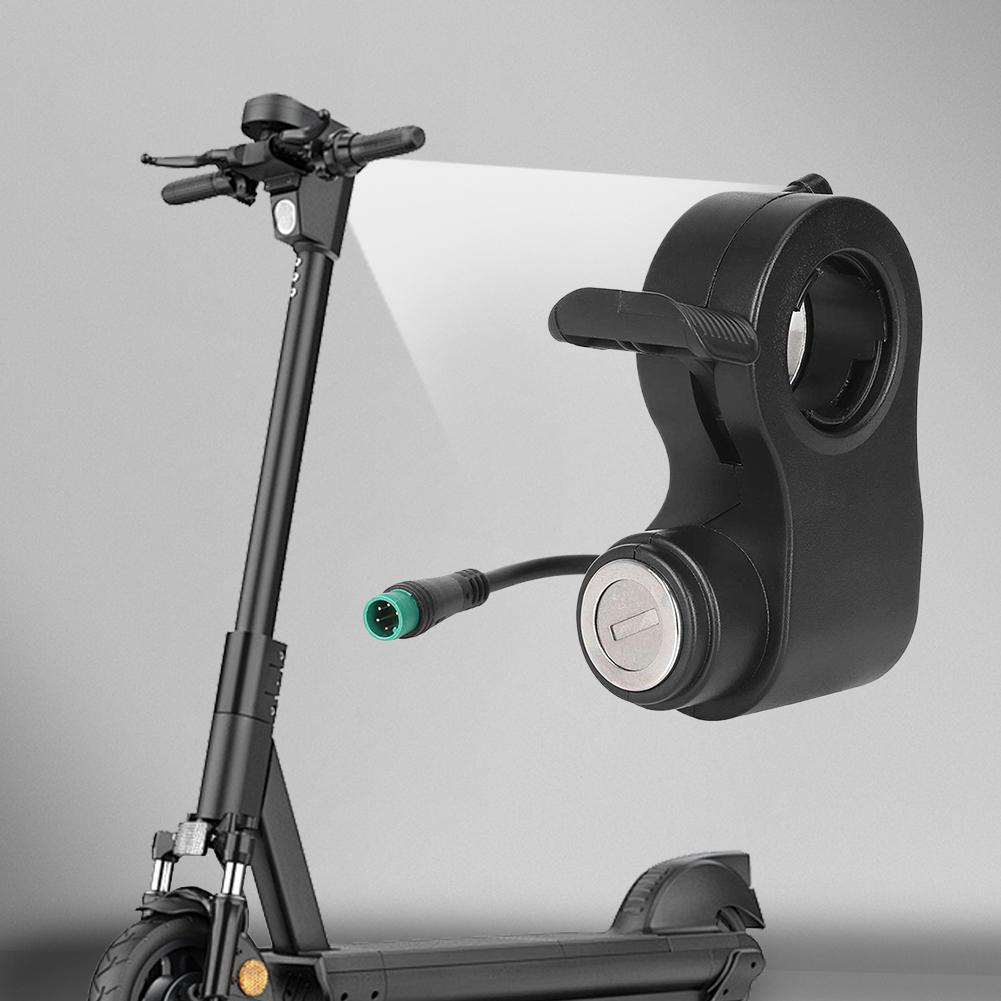 Для электросамоката Kukirin G2 Pro/G2 Max/G3 Pro Замок зажигания Электросамокат Оригинальный Ручка газа Акселератор Стартовый переключатель Замок