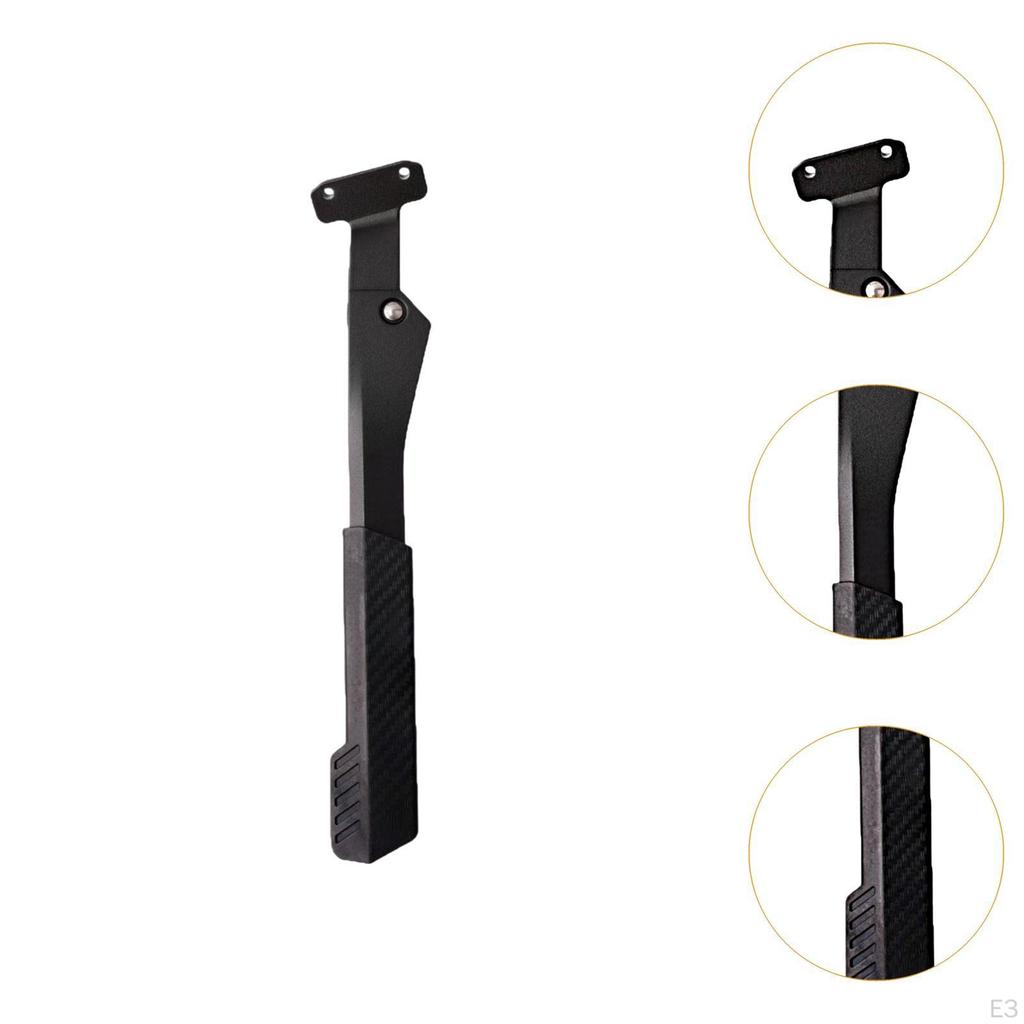 Подножка для велосипеда, регулируемая, нескользящая, для отдыха на велосипеде, опора для ног, усиленная для одной ноги