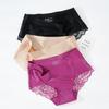 6PCS Sexy Lace Panties Seamless Women Underwear Briefs Nylon Silk for Ladies Cotton Transparent Lingerie