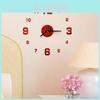 Premium Quality 3d Diy Acrylic Digital Wall Clock For Sophisticated Home Decor