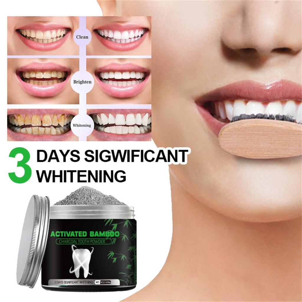 Teeth Whitening Powder Quick Remove Stain Yellow Powder Teeth Whitening White Powder