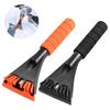 1/2Pcs Ice Snow Scrapper Windscreen Shovel with Non-Slip Handle Sturdy Construction Low-Temperature Resistant