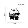 Jujutsu Kaisen Brooch Gojo Satoru Enamel Alloy Pin Anime DIY Badge Accessory