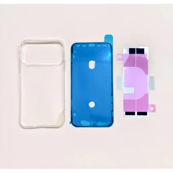 Корпус для iPhone 12 до 17 PRO Замена средней части корпуса под аккумулятор 12 Подобно 17 Pro Рамка задней крышки 12 до 17 PRO Корпус Шасси