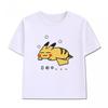 Potdemiel Summer New Pikachu Kids 100 Cotton TShirt Comfortable and Breathable Suitable for Boys and Girls