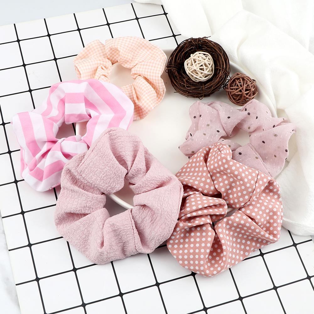 47 стилей 5 шт. Модные эластичные резинки для волос Простые базовые держатели для хвостика Резинки Головные уборы для женщин Девушек Аксессуары для волос Подарок