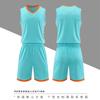 Mens Basketball Jersey Set Quick Dry Breathable Team Uniforms Student Games Training Group Buy