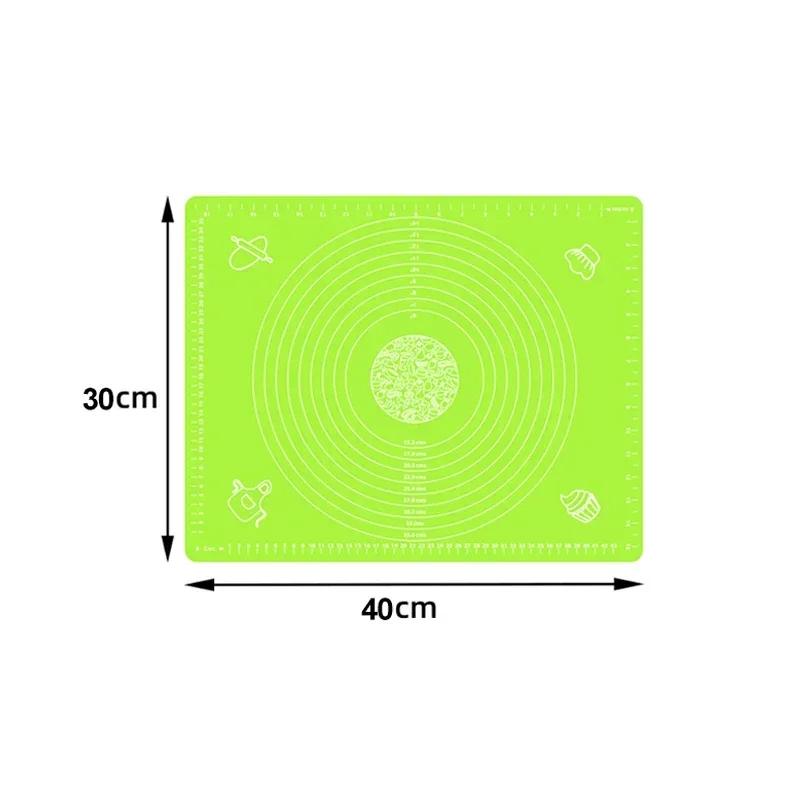 Baking Mat Non-Stick Silicone Kneading Dough Mat Pizza Cake Dough Maker Kitchen Rolling Dough Pads Baking Pastry Tools