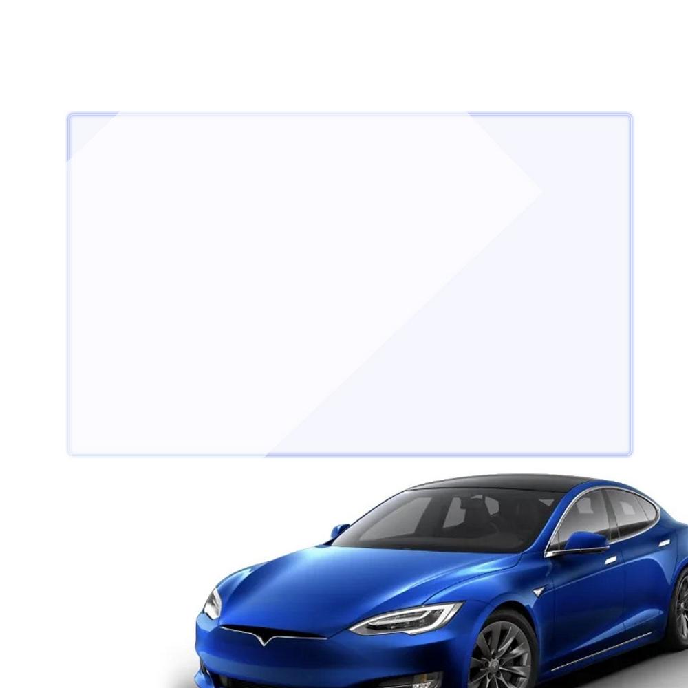 M30117 для Tesla Model 3/Y In-Dash GPS экранная пленка автомобильный дисплей навигация закаленное стекло экран защитная пленка (Конструкция с защитой от синего света)