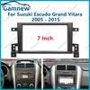 7 Inch 2DIN Car Fascia Radio Panel For Suzuki Escudo Grand Vitara 2005-2015 Frame Kit Install Facia Face Plate