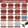 25/50/75mm Sanding Disc 1"2" 3inch 60-10000 Grit Polishing Sandpaper Assortment for Drill Grinder Rotary Tools Die Grinder Wood