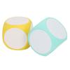 2pcs Dry Erase Dice Set Write On Wipe Off Dry Erase Blocks Blank Dice Educational Supplies for Kids