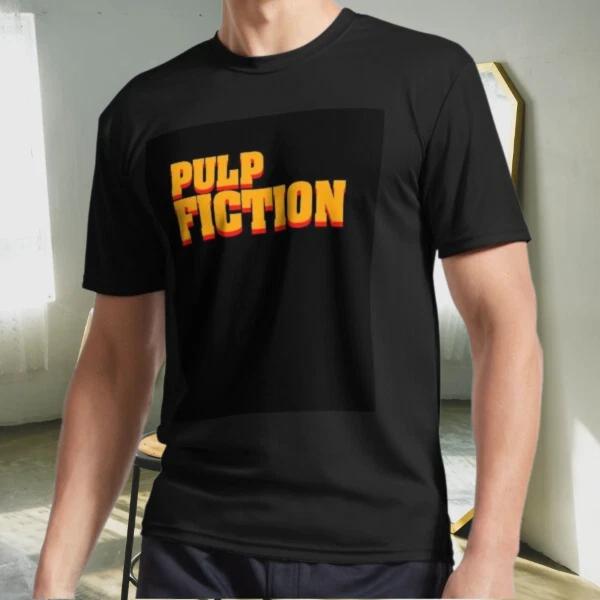 New Shirt Fiction Half Active Logo T-Shirt Funny Size S to 5XL