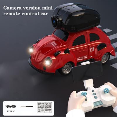 Радиоуправляемая машина с камерой для передачи в реальном времени FPV Дрифт-кар 2.4G Беспроводной пульт управления Гоночная машина Подарки для мальчиков и девочек