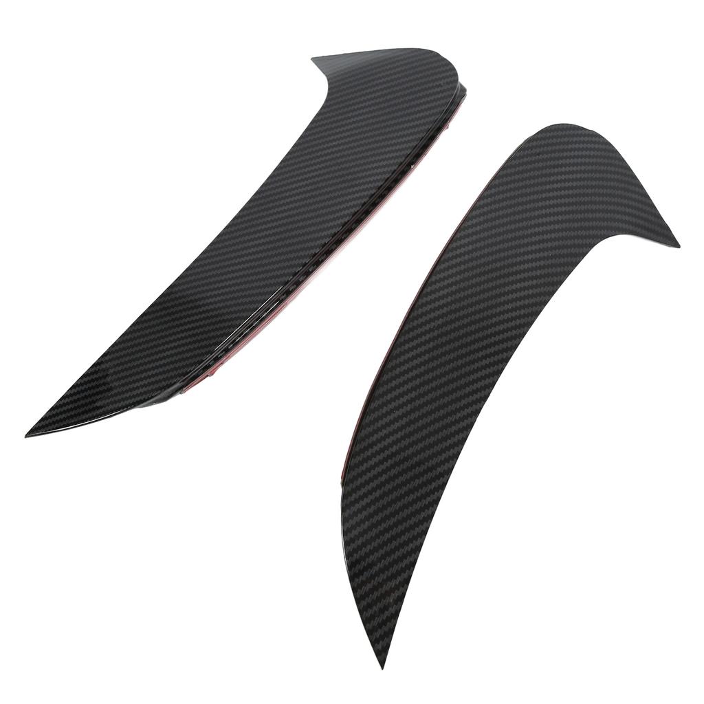2pcs Carbon Fiber Style Rear Bumper Air Vent Trim Replacement for Mercedes Benz GLE Class W167 AMGLine V167 GLE350