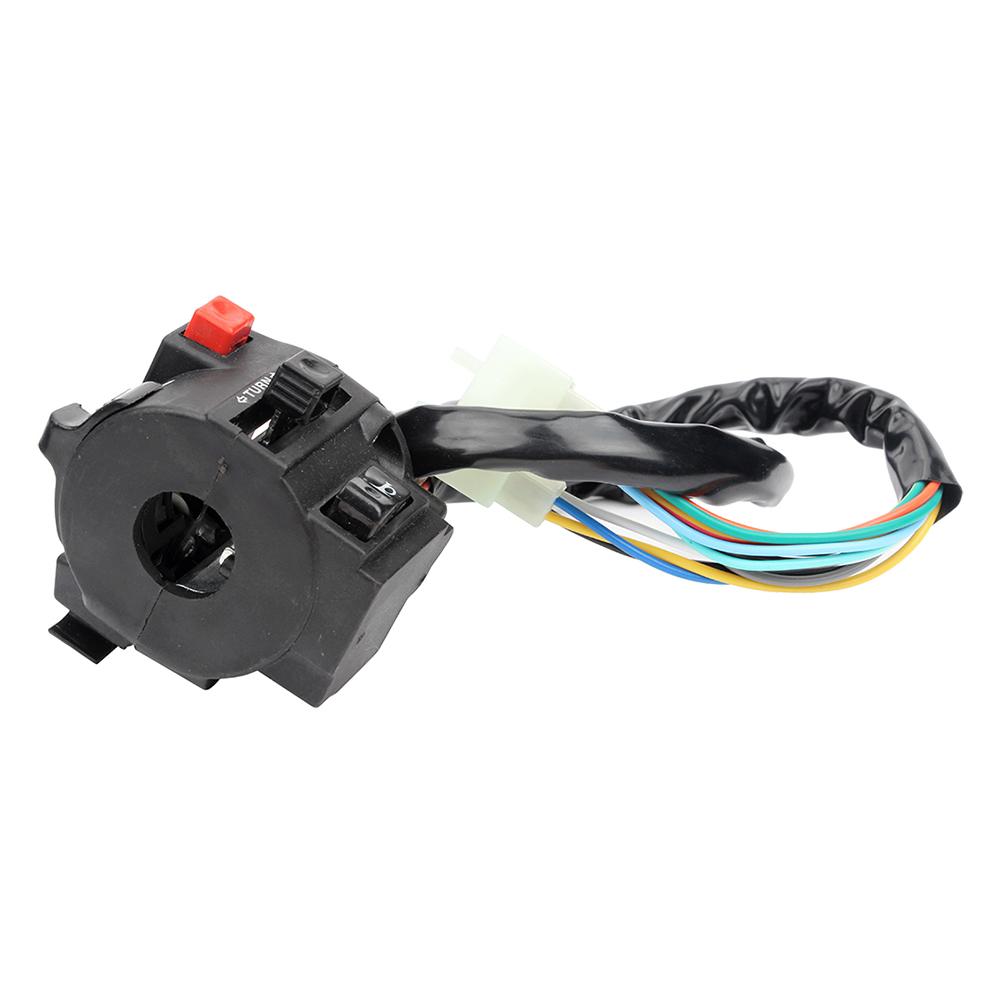 Кнопка освещения мотоцикла ATV, дальний ближний выключатель света, кнопка звукового сигнала, переключатель сигнала поворота для руля мотоциклов 22 мм