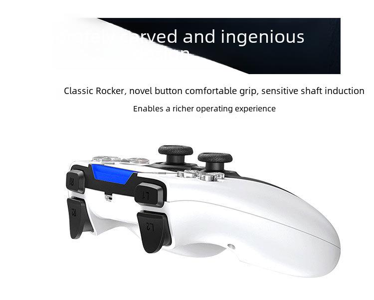 Беспроводной Bluetooth-контроллер PS4 с двойной вибрацией и программируемыми функциями по шести осям в дизайне PS5
