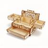 3D Three-dimensional Puzzle Gift Wooden Hand-assembled Mechanical Creative Treasure Box Can Be Opened Jewelry Box