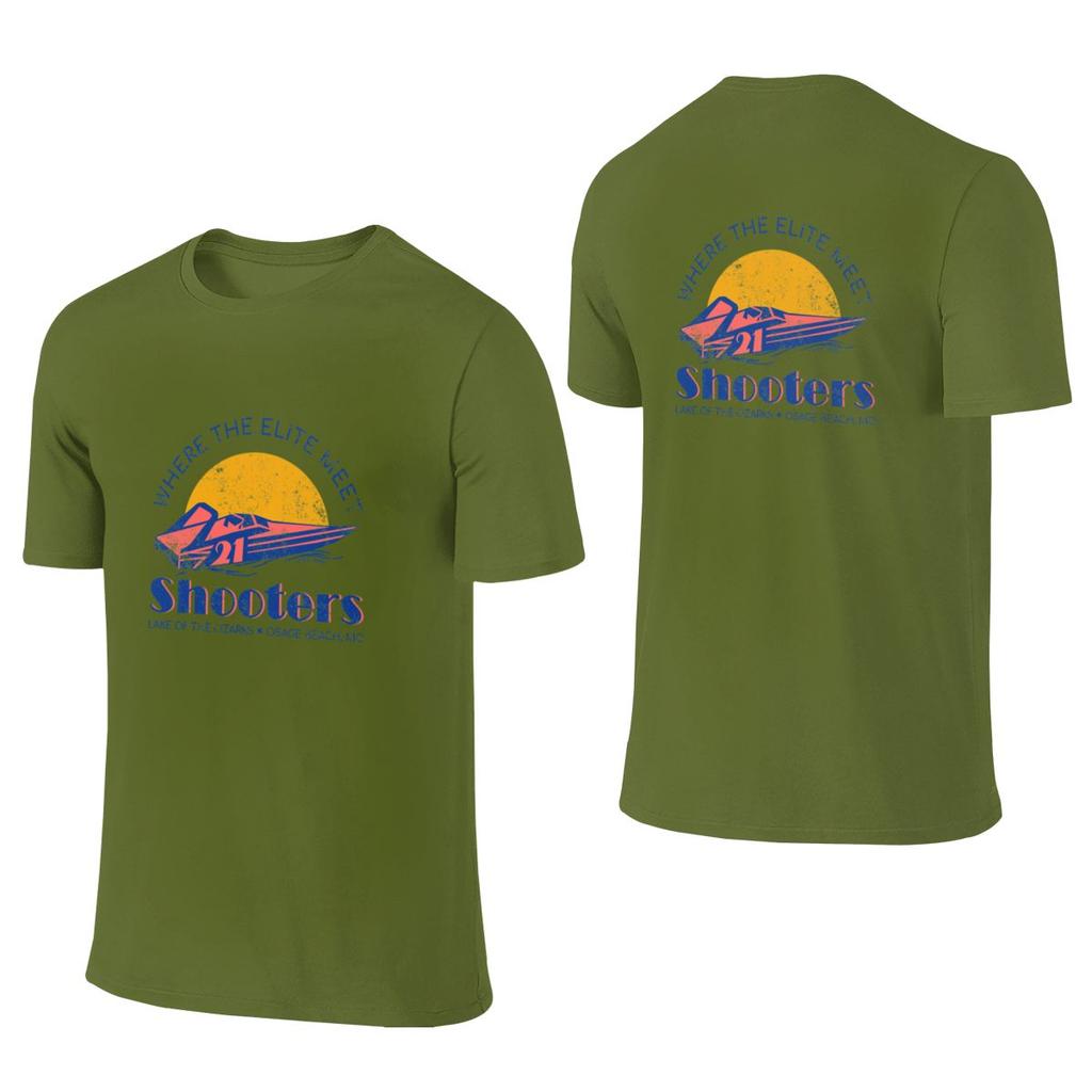 Shooters 21 Where The Elite Meet Casual Reversible Tshirtoutdoor Leisure Rich Color Tees