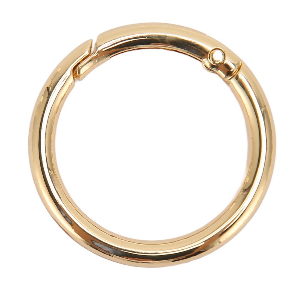 20pcs Gold Spring Buckles Silver Spring Clasps Jewelry Tools Snap Hooks Shoulder Bag