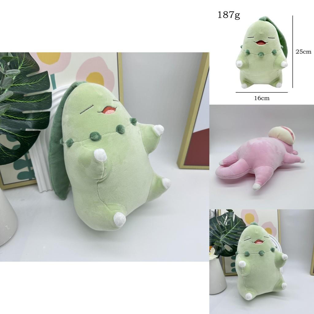 Плюшевые игрушки Pokemon Slowpoke Cubone Chikorita из серии Sleep с наполнителем из PP хлопка для детей и декора спальни