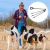 3 In 1 Dog Leash Pet Traction Rope Multiple Dog Leash Multi Way Splitter 3 Dog Leash 360 Swivel Device Padded For Walking Train