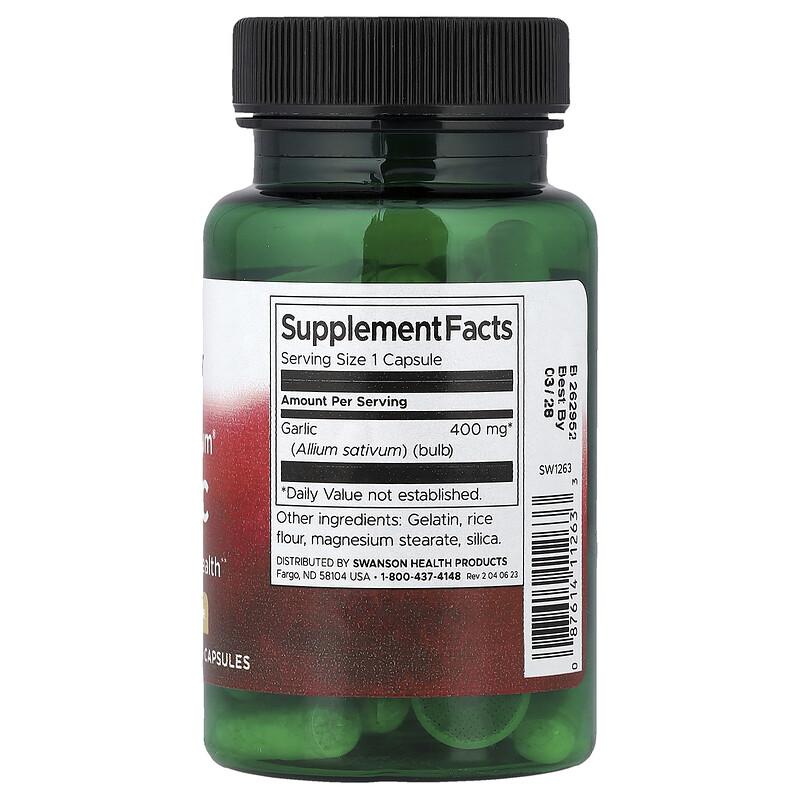 Full Spectrum® Garlic, 400 mg, 60 Capsules