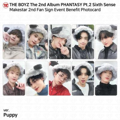 THE BOYZ Phantasy Pt.2 «Шестое чувство» Makestar 2-я фотокарточка с благотворительным мероприятием для фанатов