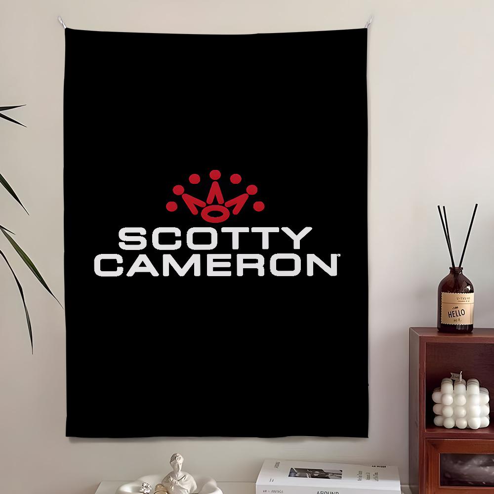 Настенное искусство фоновый баннер Гольф скутер cameron's идеально подходит для дома и гостиной спальни украшение модный гобелен