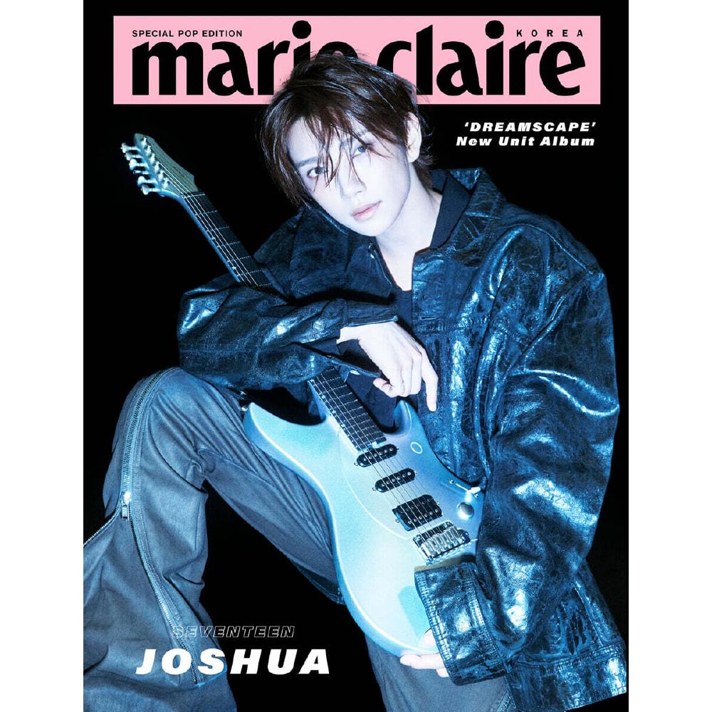 Предзаказ Special POP Edition журнала marie claire Обложка SEVENTEEN JEONGHAN & JOSHUA