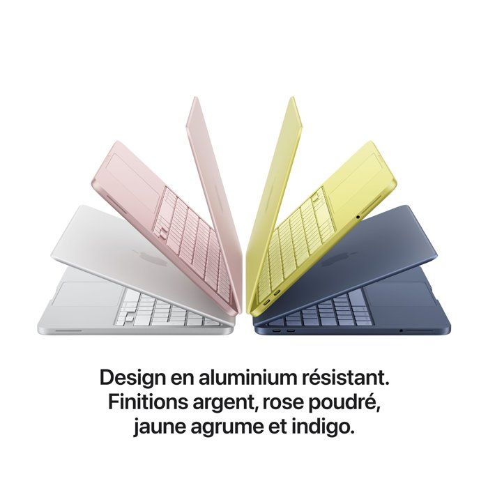Apple - 13" MacBook Neo A18 Pro - RAM 8Go - Stockage 256Go - Rose poudré