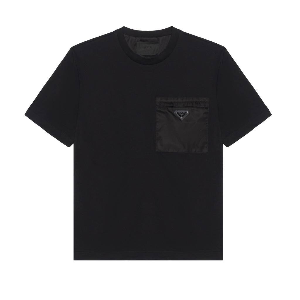 PRADA Logo Patch Pocket T Shirt UJN661-11CK-F0002-S-211